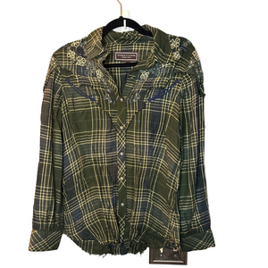 Double D Ranch Plaid Josef Button Down Shirt